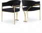 Nyledam Velvet Dining Chair