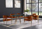 Nyledam Velvet Dining Chair