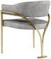 Nyledam Velvet Dining Chair