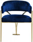 Nyledam Velvet Dining Chair