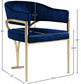 Nyledam Velvet Dining Chair