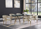 Nyledam Velvet Dining Chair