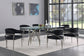 Nyledam Velvet Dining Chair