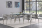 Nyledam Velvet Dining Chair