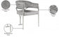Nyledam Velvet Dining Chair