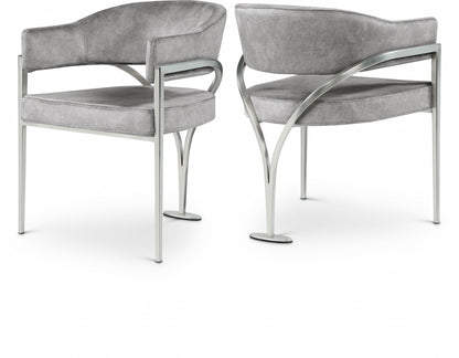 Nyledam Velvet Dining Chair