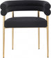 Elleirb Boucle Fabric Dining Chair