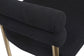 Elleirb Boucle Fabric Dining Chair