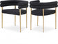 Elleirb Boucle Fabric Dining Chair