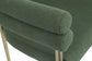 Elleirb Boucle Fabric Dining Chair