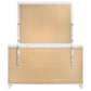 M398502 Dresser and Mirror