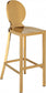 Xoddam Gold Stainless Steel Bar Stool