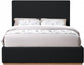 Ocanom Boucle Fabric Bed Queen