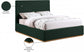 Ocanom Boucle Fabric Bed Queen