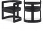 Retsehcnam Vegan Leather Dining Chair