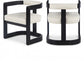 Retsehcnam Vegan Leather Dining Chair
