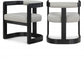 Retsehcnam Vegan Leather Dining Chair