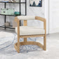 Retsehcnam Vegan Leather Dining Chair