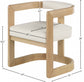 Retsehcnam Vegan Leather Dining Chair