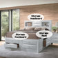 00712 Dnaleri Queen Bed W/Storage