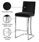 Idieh Velvet Counter Stool