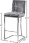 Idieh Velvet Counter Stool