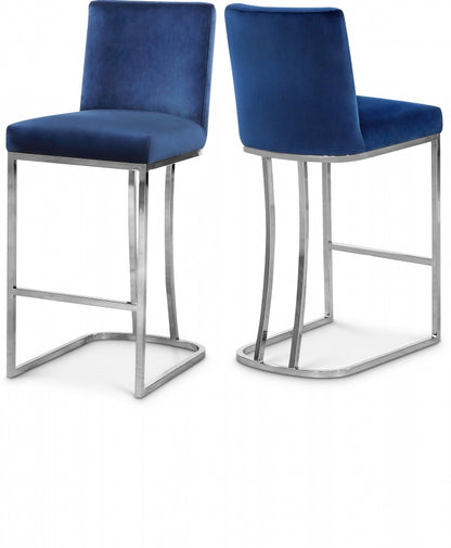 Idieh Velvet Counter Stool