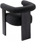 Lerrab Boucle Fabric Dining Chair