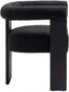 Lerrab Boucle Fabric Dining Chair