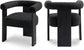 Lerrab Boucle Fabric Dining Chair