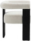 Lerrab Boucle Fabric Dining Chair