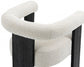 Lerrab Boucle Fabric Dining Chair