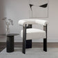 Lerrab Boucle Fabric Dining Chair