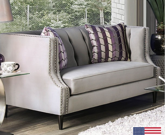 TEGAN GRAY LOVE SEAT