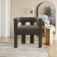 Anehta Boucle Fabric Accent | Dining Chair