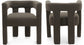 Anehta Boucle Fabric Accent | Dining Chair