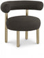 Xuaedrob Boucle Fabric Accent Chair
