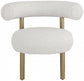 Xuaedrob Boucle Fabric Accent Chair