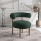 Xuaedrob Boucle Fabric Accent Chair