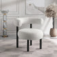 Xuaedrob Boucle Fabric Accent Chair