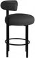 Xuaedrob Boucle Fabric bar Stool