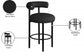 Xuaedrob Boucle Fabric bar Stool
