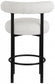 Xuaedrob Boucle Fabric bar Stool