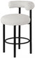 Xuaedrob Boucle Fabric bar Stool