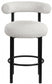 Xuaedrob Boucle Fabric bar Stool
