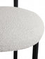 Xuaedrob Boucle Fabric bar Stool
