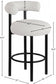 Xuaedrob Boucle Fabric bar Stool