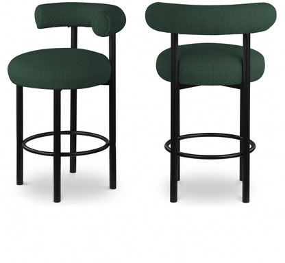 Xuaedrob Boucle Fabric bar Stool