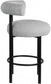 Xuaedrob Boucle Fabric bar Stool