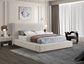 Nived Linen Textured Fabric Bed King